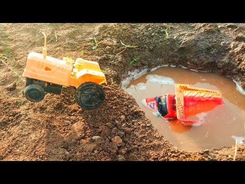 Tata Ace Truck Heavy Loaded Ballast Accident And Help By Mini tractor |#Tractorgamehacker