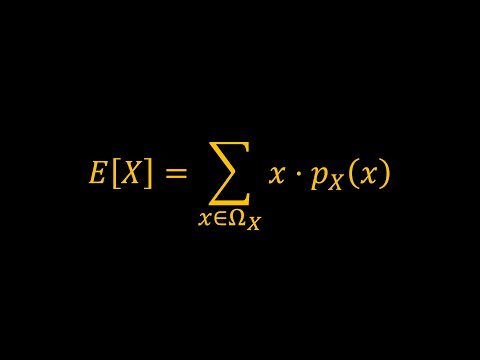Expectation of a Discrete Random Variable (Part 1)