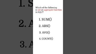 SQL Quiz 15  | SQL Quiz for the day | SQL Tutorial for Beginners |