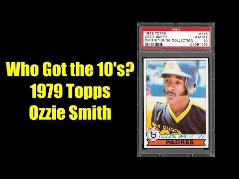 Who Got the 10's?  1979 Ozzie Smith Rookie