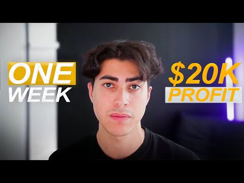 Making $20K Profit in One Week | LIVE Trade Breakdown