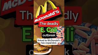 News on E. coli outbreak linked to McDonald's #shorts