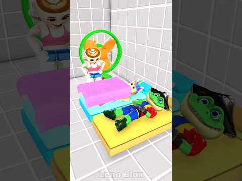 Cappuccino Turns On the Fan – Kiki’s Blanket Flies Away! 😂#zenoblox  #roblox #funny
