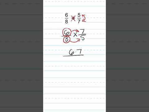 How to Divide Fractions | Dividing Fractions - #shorts #mathematics #fraction #fractions