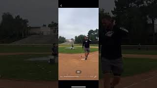 Hit by a pitch #baseballplay #mlbb #baseball #littleleagueworldseries