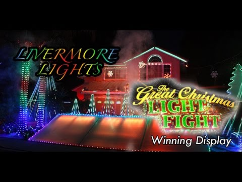 Livermore Lights 2015 - Full Show (Great Christmas Light Fight winner)