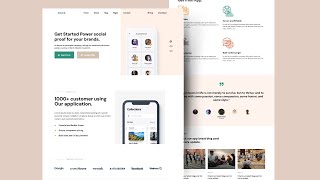 Responsive Website Design Using HTML CSS Bootstrap And JavaScript | HTML CSS Website Design