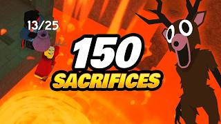 Making 150 SACRIFICES to the Volcano God in 99 Nights