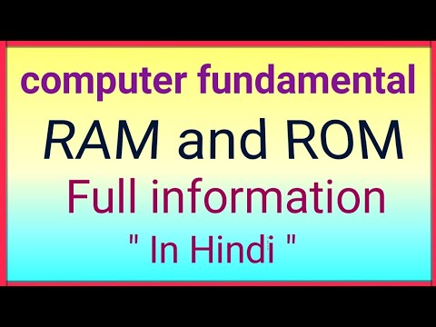 RAM and ROM , full explanation in Hindi # with definition # 0 "से हीरो"