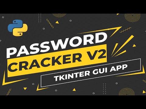ASMR Programming - CRACK WI-FI PASSWORD V2  | PYTHON GUI PROJECT - NO TALKING 2023