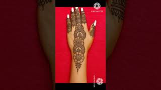 attractive mehndi designs #ytshorts