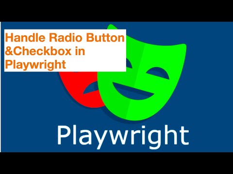 Playwright#11-HandleRadioButtonCheckBox