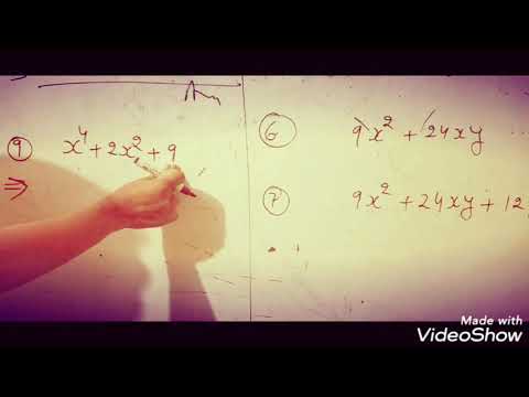 Factorization with complete Square Method| Algebra | #mathsislife | #MathBlast