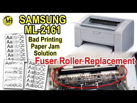 How To Change Fuser Roller in Samsung Printer.