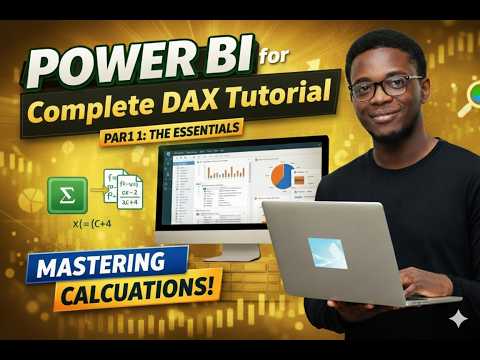 Power BI DAX tutorial for beginners Part 1.