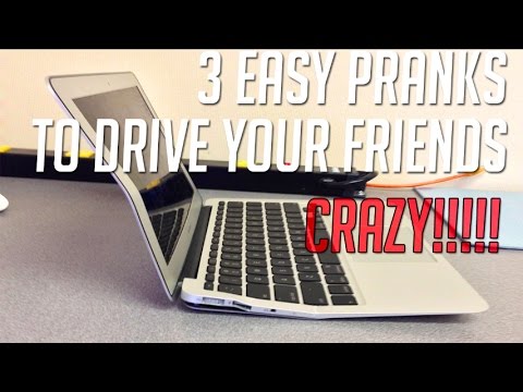 3 Easy computer pranks that will make your friends go CRAZY!!