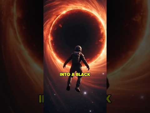 What Happens If You Fall Into a Black Hole? 😱🕳️ #facts #shorts #scienceshorts