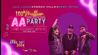 Aa Celebration Song | Roach Killa | Arif Lohar | Deep Jandu | Dr Zues | Rishi Rich | Hunterz Arma