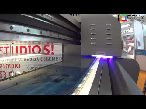 IQDEMY SWISS printer serias on FESPA 2014