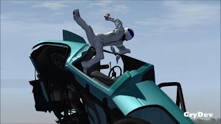 BeamNG DRIVE  Flying Stig,Rollovers,Crash Test,Fails & Crashes Compilation