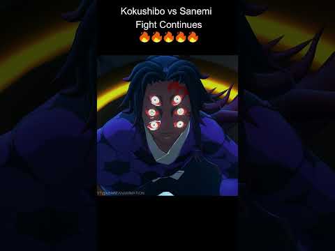 Kokushibo vs Sanemi Fight Continues! 🔥 | Demon Slayer