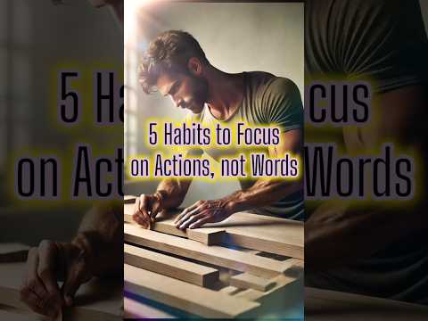 Top 5 Habits to Focus on Actions, Not Words: Let deeds speak for themselves​​ #DailyDoseCereal