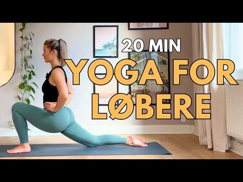 Yoga for løbere 20 Min Flow | Yoga På Dansk