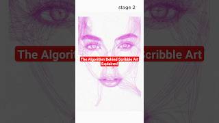 The Scribble Algorithm Finally Explained #scribbleart #drawing #shorts #scribbling #sketch