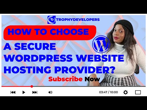 How to choose a secure WordPress Web hosting provider - 2023?  #how Web Designers in Uganda