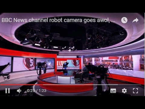 Skynet? BBC News channel robot camera goes awol, to amusement of Simon McCoy and Matt Taylor