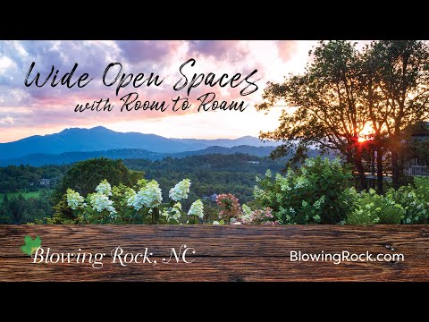 Blowing Rock, NC: Wide Open Spaces with Room to Roam