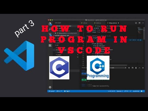 How to run c program in vscode