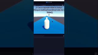 Unity Player Slide 🏃 | Easy Tutorial for Beginners🔥#coding #unity #viral #beginners #tutorial