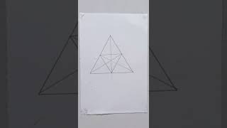 #3d #triangle #geometric #beautiful #drawing #15sec #shorts #tutorial #viral #art #youtubeshorts