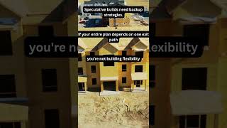 Exit Optionality is Strategy #developerplanning #realestateexits #riskstrategy