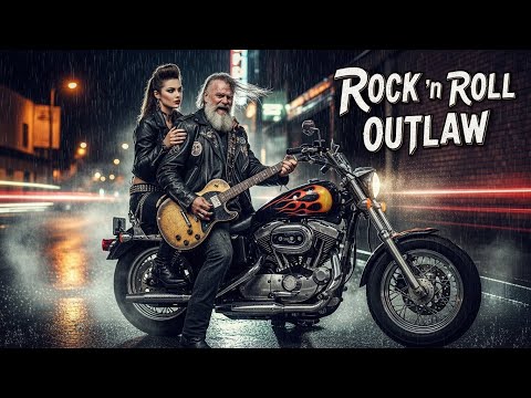 Thunder Ride Rock Outlaw | Rainy Night & Rebel Guitar Sound