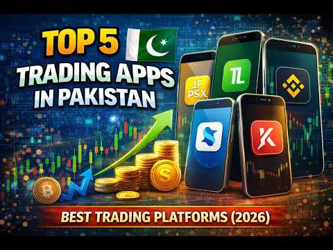 Best Trading Apps in Pakistan 🇵🇰 Top 5 Platforms for Beginners & Investors