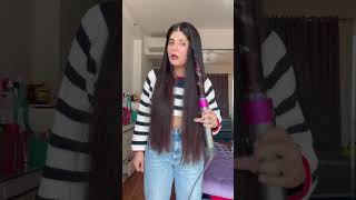 Dyson airwrap for long hair                         #haircare #haircurls #hairstyling #longhair