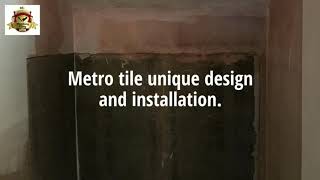 Subway tile design and installation in NW London