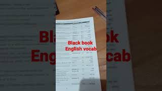 #BlackBook #englishvocabulary #gagan_pratap_sir #nikhilgupta
