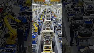 Amazing vehicle assembly line! #carmaking #automation #factorylife #shorts #mustwatch #viralshorts