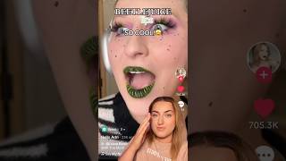 THAT’S SICK!😳 Halloween lips💋🖤 #makeup2024 #makeupshorts #halloween2024 #halloweenmakeuplook
