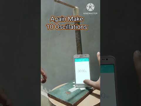 Find the value of Gravitational Acceleration "g" with Pendulum | Most IMP Practical for class 11 Sci