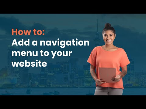 How To Setup Your 543 Navigation Menu