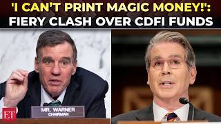 'I'm in CRYPTO HELL!': Warner, Bessent spar over cryptocurrency rules, CDFI funding at fiery hearing