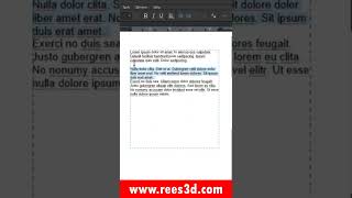 How to Adjust Paragraph Spacing in CorelDRAW #shorts #graphicdesign #rees3d #coreldraw