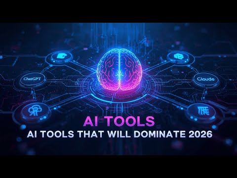 Top 10 AI Tools That Will Dominate 2026 | The Future of Artificial Intelligence Is Here