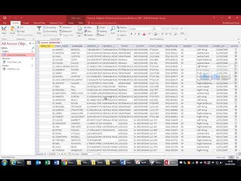 Task B Database Mock Lacrosse Creating queries