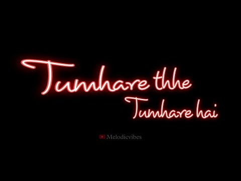 Tumhare Hi Rahenge Hum Whatsapp Status | Stree 2 | Varun Jain, Shilpa Rao | Black Screen Status 2024