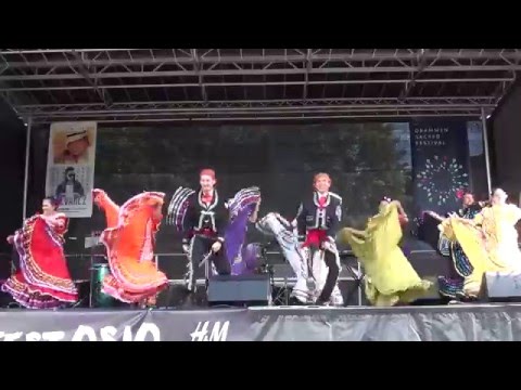 Ballet Danza Mexicana Oslo - Baile de los machetes & Jarabe Tapatío